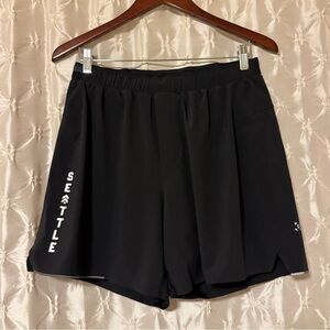 Lululemon Black Surge Athletic Shorts Custom Seattle